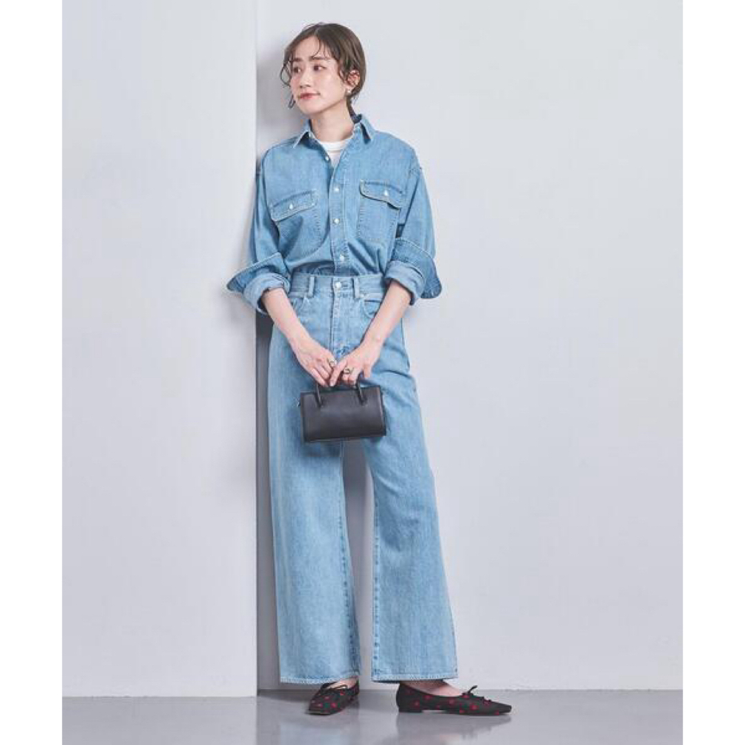 UNITED ARROWS(ユナイテッドアローズ)の美品■ UNITED ARROWS  ルーズシルエット ストレート デニム レディースのパンツ(デニム/ジーンズ)の商品写真