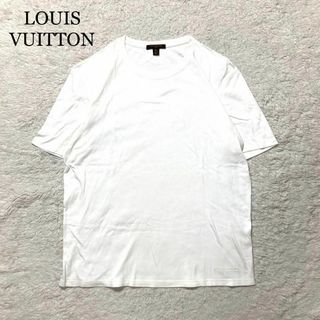 LOUIS VUITTON - 【美品】LOUIS VUITTON Tシャツ ホワイト ワンポイント XL