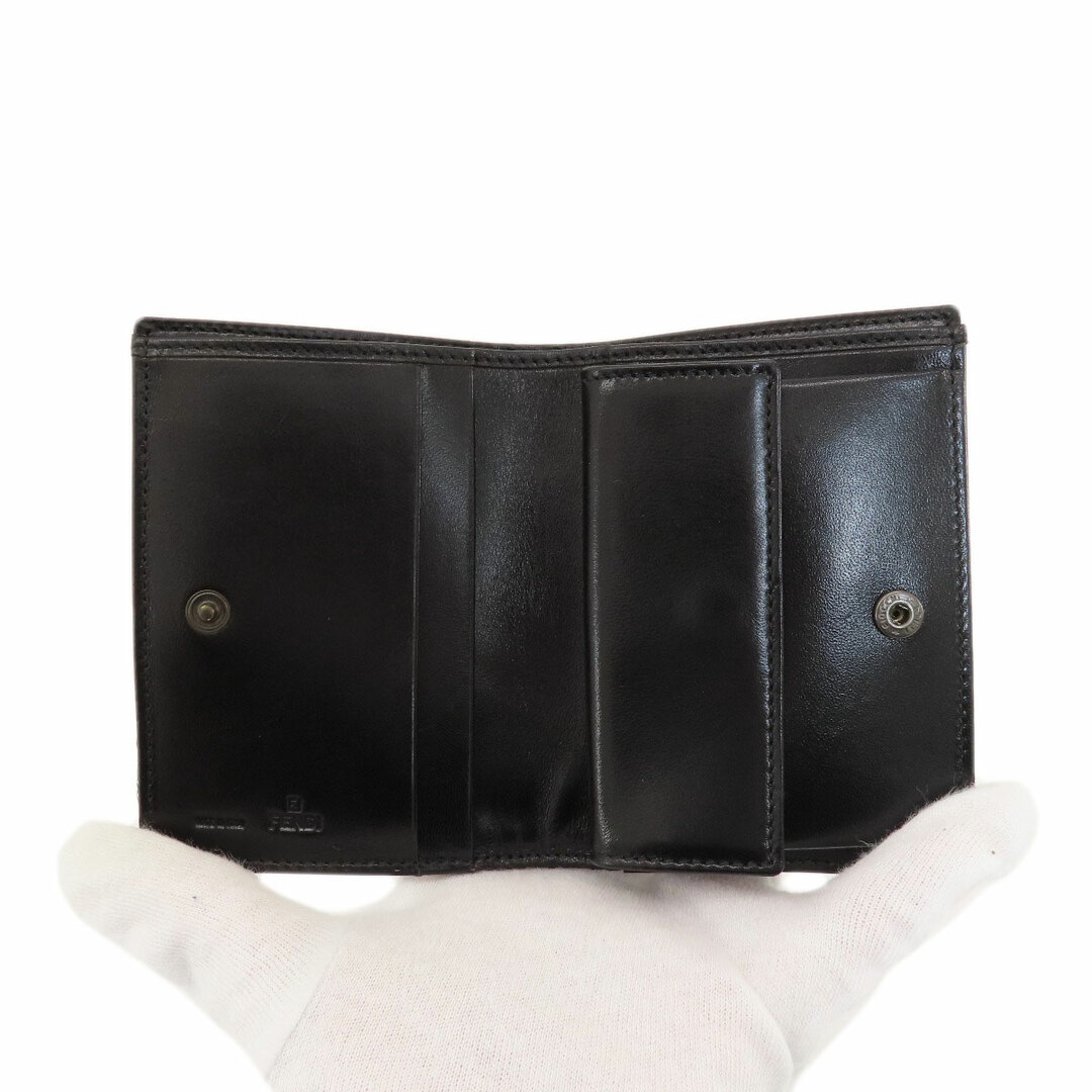 FENDI(フェンディ)のFENDI ズッカ柄 二つ折り財布（小銭入れあり） キャンバス レディース レディースのファッション小物(財布)の商品写真