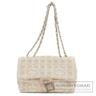 シャネル(CHANEL)のCHANEL ニュートラベルライン チェーンショルダー ショルダーバッグ キャンバス レディース(ショルダーバッグ)