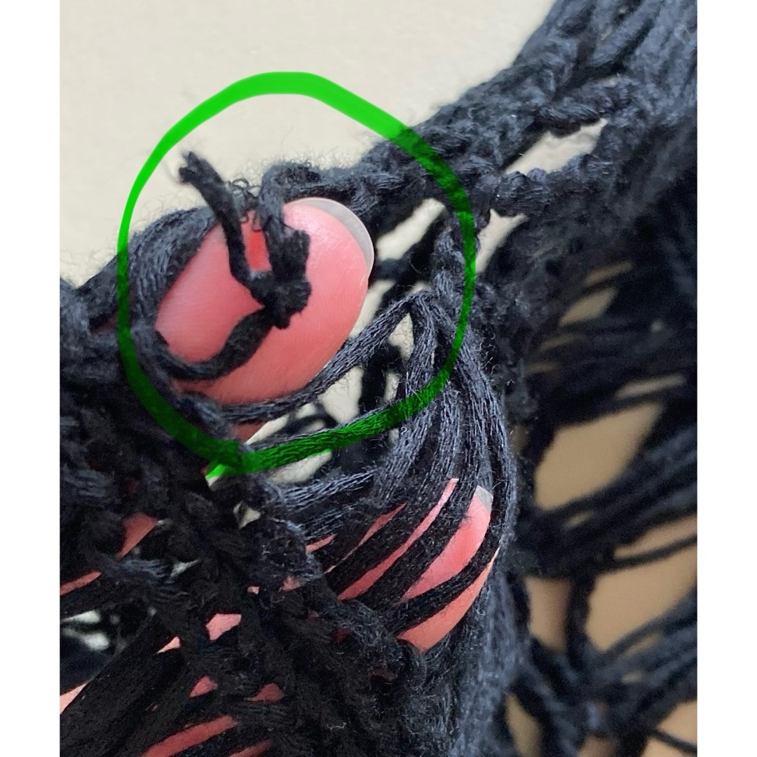 トップス、半袖、あみあみニット、透かし編みニット レディースのトップス(ニット/セーター)の商品写真