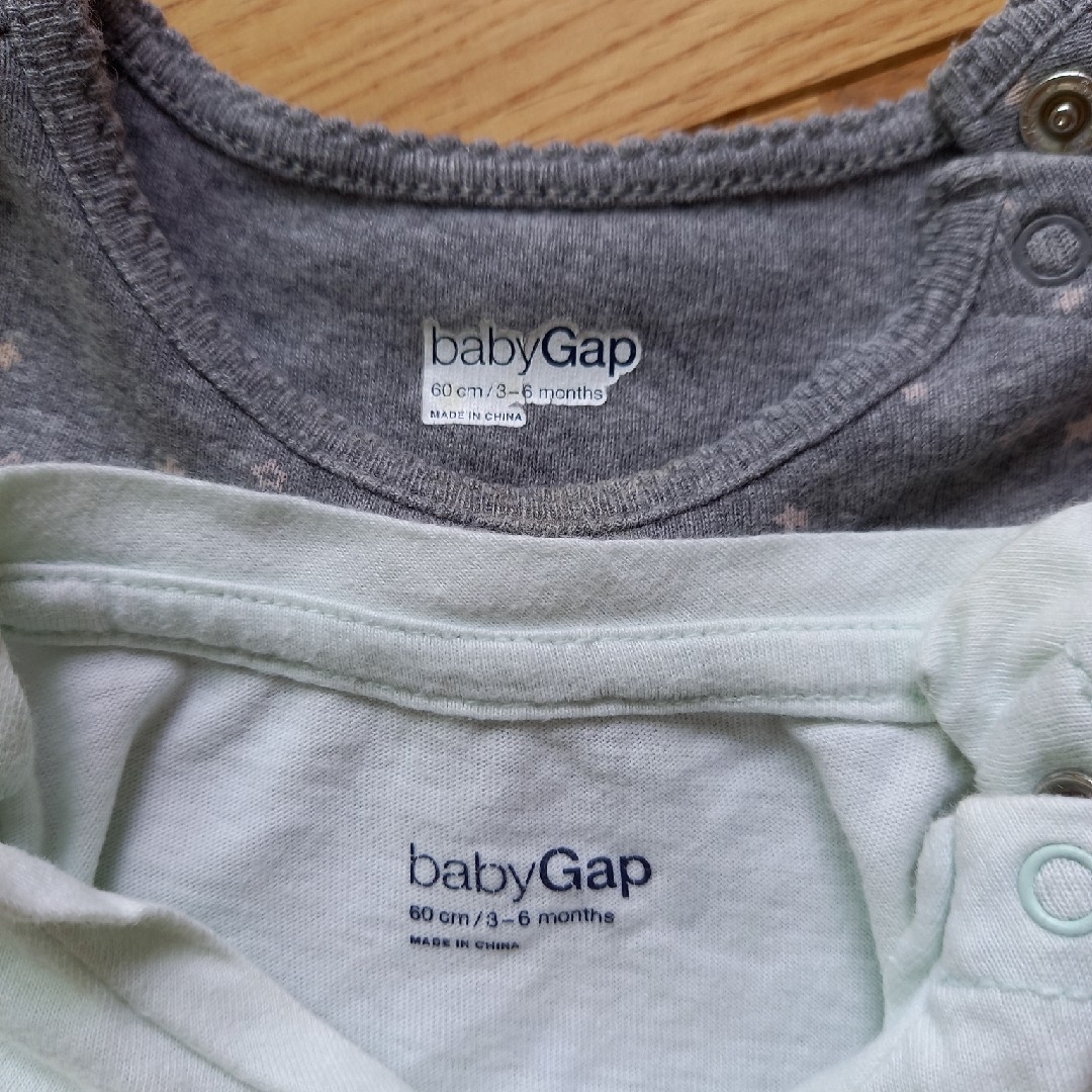 babyGAP(ベビーギャップ)のbabyGAP　ロンパース　60　まとめ売り キッズ/ベビー/マタニティのベビー服(~85cm)(ロンパース)の商品写真