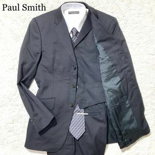 ポールスミス(Paul Smith)の【美品】Paul Smith スリーピース スーツ ブラック 総裏 3B M(その他)