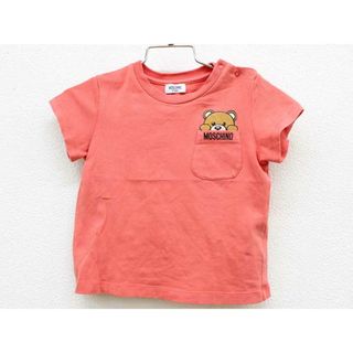 モスキーノ(MOSCHINO)の【夏物 新入荷!】＜モスキーノ/MOSCHINO＞80cm位 半袖Tシャツ/半袖カットソー ピンク【中古】子供服 キッズ kids ベビー服 baby 男の子 女の子 夏 tops 015042(Ｔシャツ)