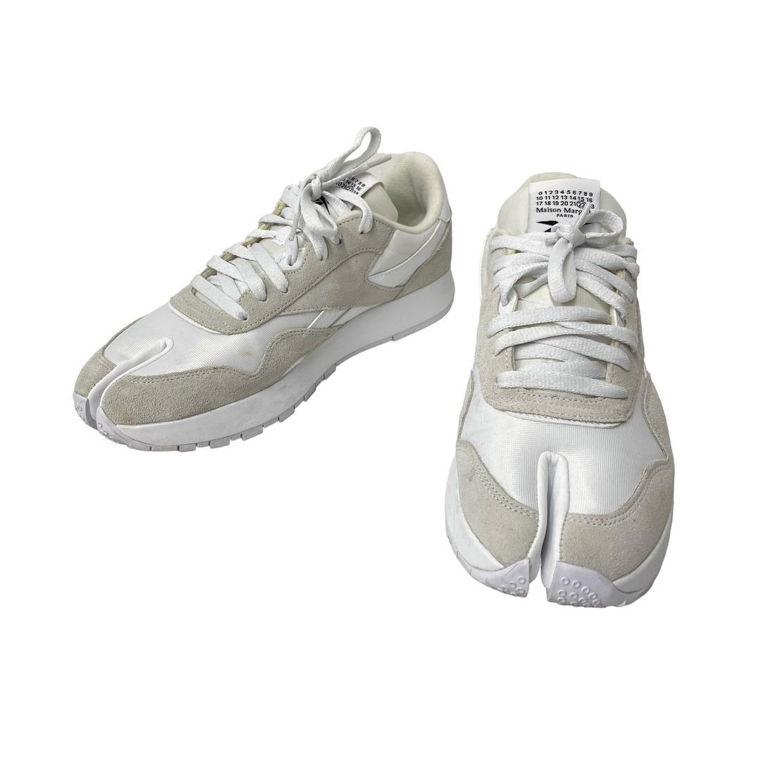 Maison Martin Margiela(マルタンマルジェラ)のREEBOK × Maison Margiela リーボック × メゾンマルジェラ スニーカー ホワイト ナイロン メンズ HP8847 サイズ44 中古 63055 メンズの靴/シューズ(スニーカー)の商品写真