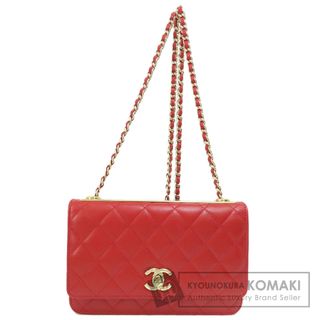 シャネル(CHANEL)のCHANEL チェーンウォレット マトラッセ ゴールド金具 長財布（小銭入れあり） ラムスキン レディース(財布)