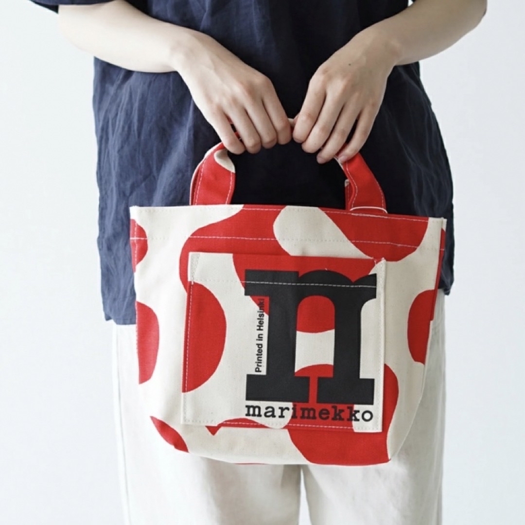 marimekko(マリメッコ)の新品 marimekko Mono Mini プッロポスティ トートバッグ レディースのバッグ(トートバッグ)の商品写真