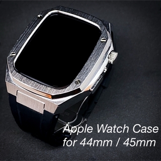 Apple Watch - AppleWatch アップルウォッチカバー　バンド　ケース　44mm 45mm