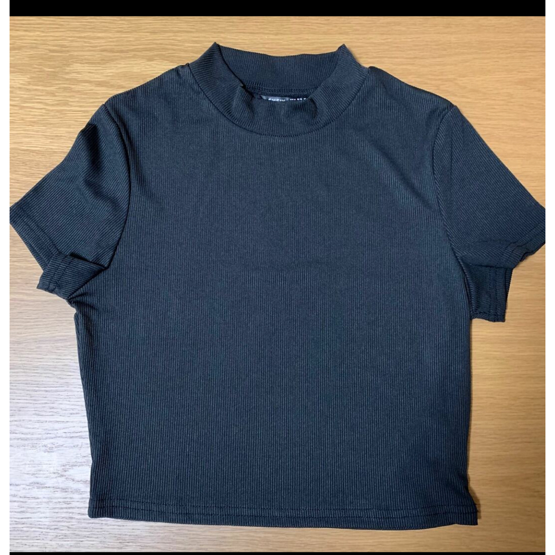 SHEIN(シーイン)のSHEIN ミニ丈Tシャツ メンズのトップス(Tシャツ/カットソー(半袖/袖なし))の商品写真