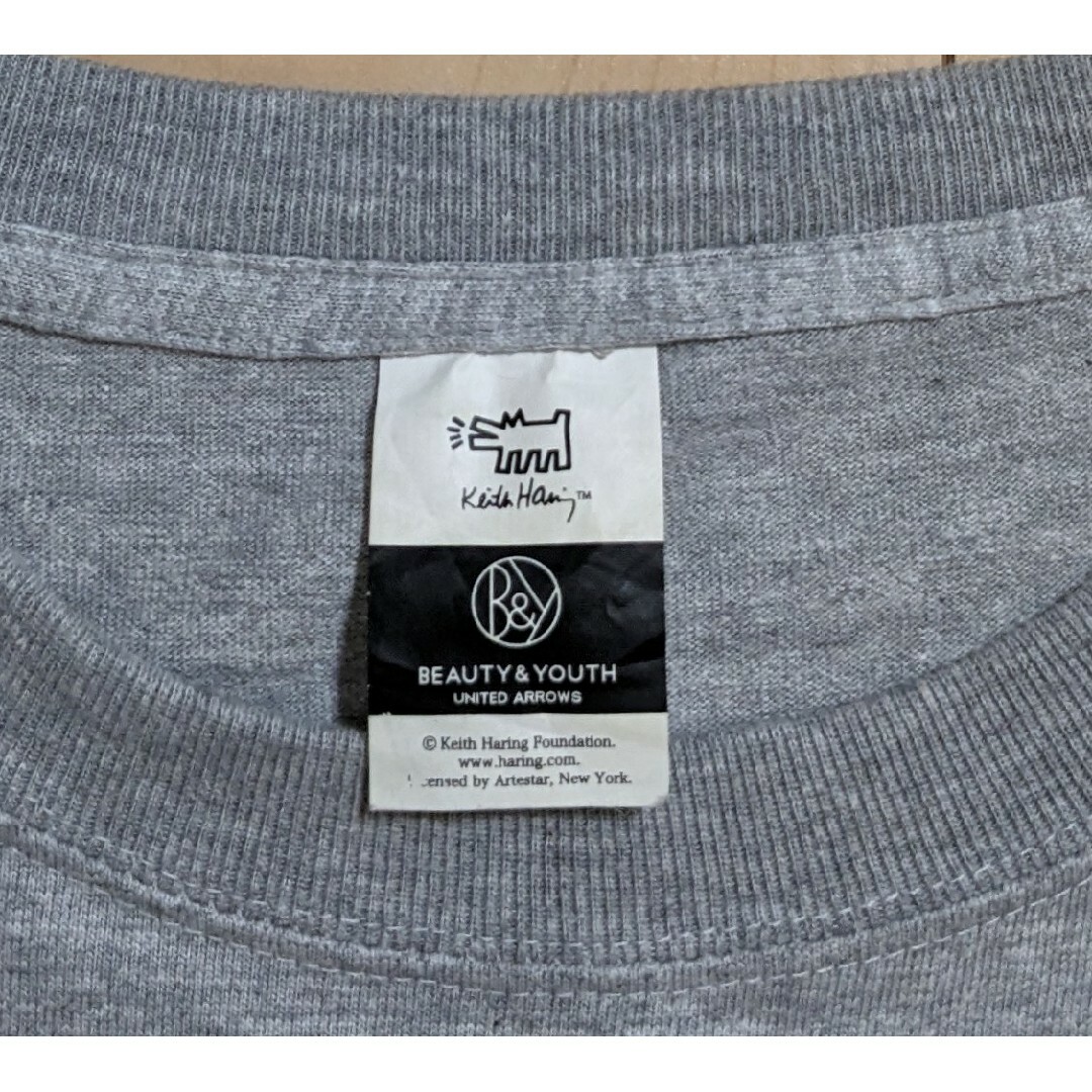 KEITH HARING(キースヘリング)の良品 Keith Haring × BEAUTY ＆ YOUTH 半袖Tシャツ メンズのトップス(Tシャツ/カットソー(半袖/袖なし))の商品写真