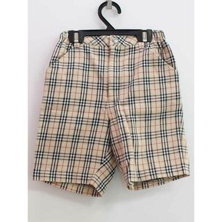 バーバリー(BURBERRY)の【夏物 新入荷!】▽バーバリー/BURBERRY▽90cm ハーフパンツ/ショートパンツ/半ズボン/短パン ベージュ【中古】子供服 キッズ kids ベビー服 baby 男の子 春夏秋 bottoms 115042(パンツ)