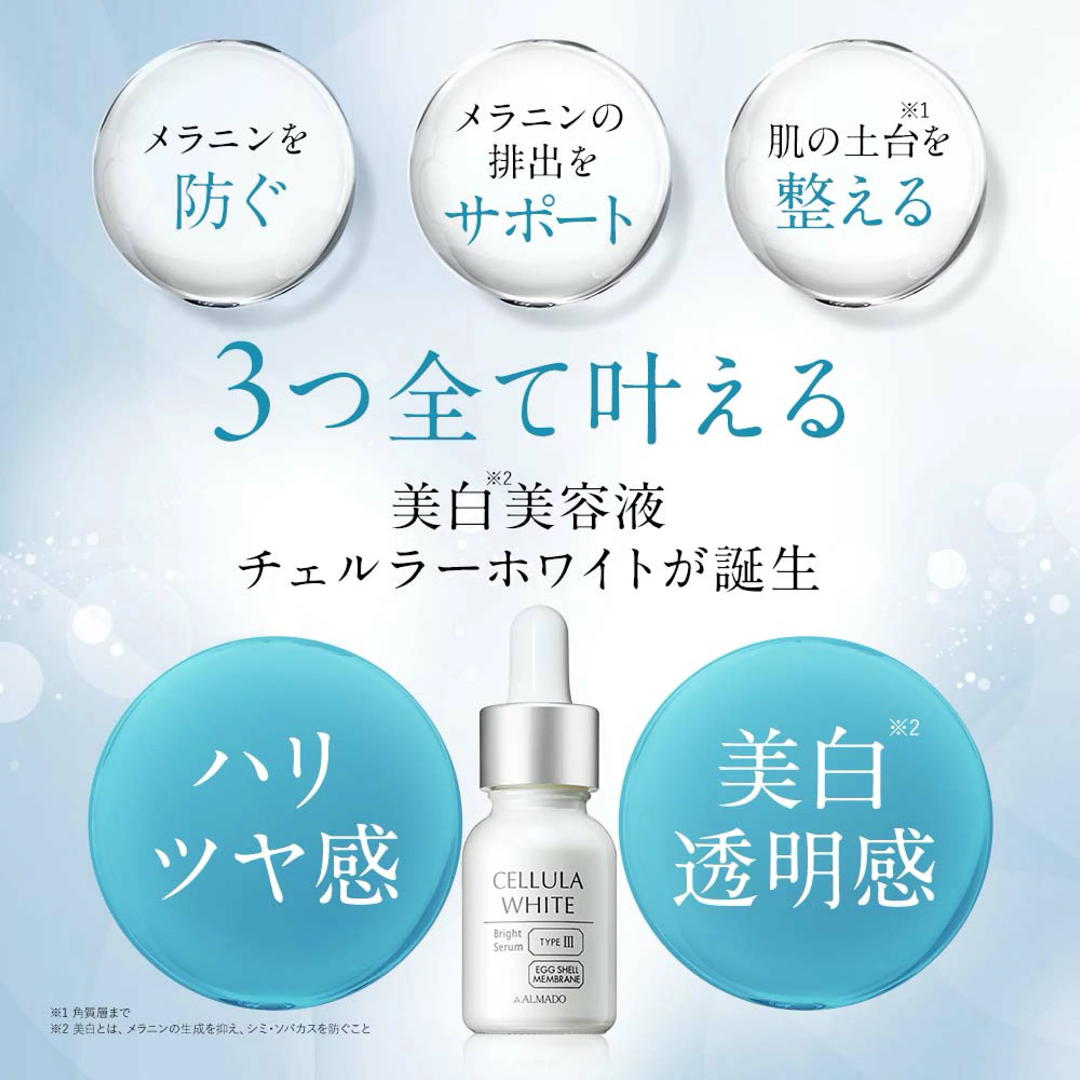 チェルラーホワイトブライトセラム30ml コスメ/美容のスキンケア/基礎化粧品(美容液)の商品写真