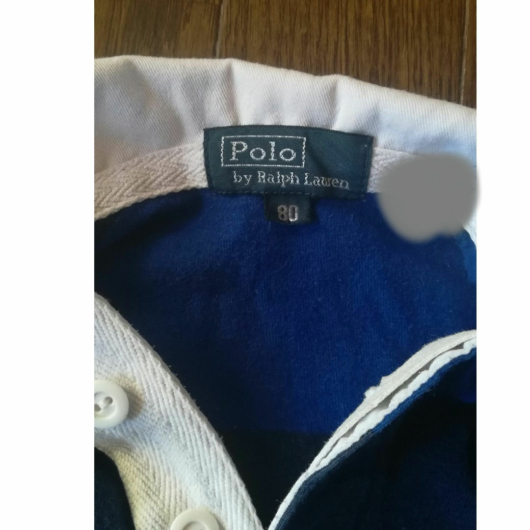POLO RALPH LAUREN(ポロラルフローレン)のポロ　長袖　春　80 キッズ/ベビー/マタニティのベビー服(~85cm)(シャツ/カットソー)の商品写真