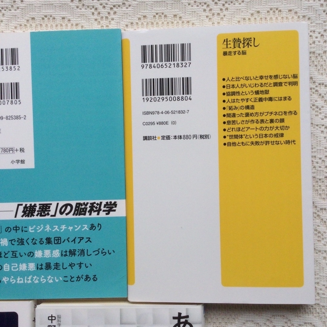 嫌いっ!の運用　空気を読む脳　生贄探し　あなたの脳のしつけ方なんで家族を続けるの エンタメ/ホビーの本(健康/医学)の商品写真