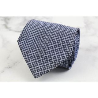 ダンヒル(Dunhill)のダンヒル ブランド ネクタイ チェック柄 格子柄 シルク PO  メンズ ネイビー Dunhill(ネクタイ)