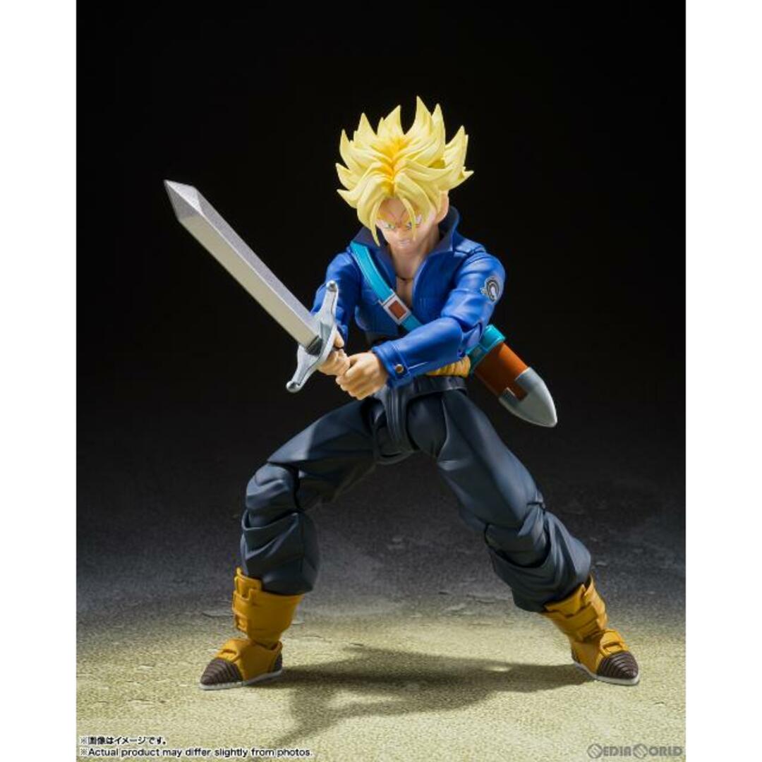 BANDAI(バンダイ)の(再販)S.H.Figuarts(フィギュアーツ) スーパーサイヤ人トランクス-未来から来た少年- ドラゴンボールZ 完成品 可動フィギュア バンダイスピリッツ エンタメ/ホビーのフィギュア(アニメ/ゲーム)の商品写真