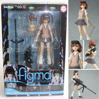 アスキーメディアワークス(アスキー・メディアワークス)の電撃屋限定 figma(フィグマ) SP-020 ミサカ とある魔術の禁書目録 完成品 可動フィギュア アスキー・メディアワークス/マックスファクトリー(アニメ/ゲーム)