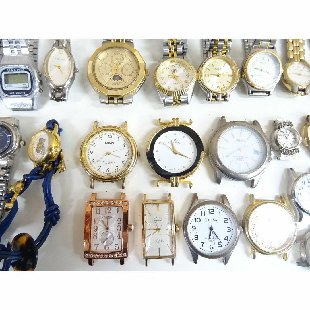SEIKO(セイコー)のM岡073 / 時計 まとめ 81点 SEIKO ELITE GUESS 他 レディースのファッション小物(腕時計)の商品写真