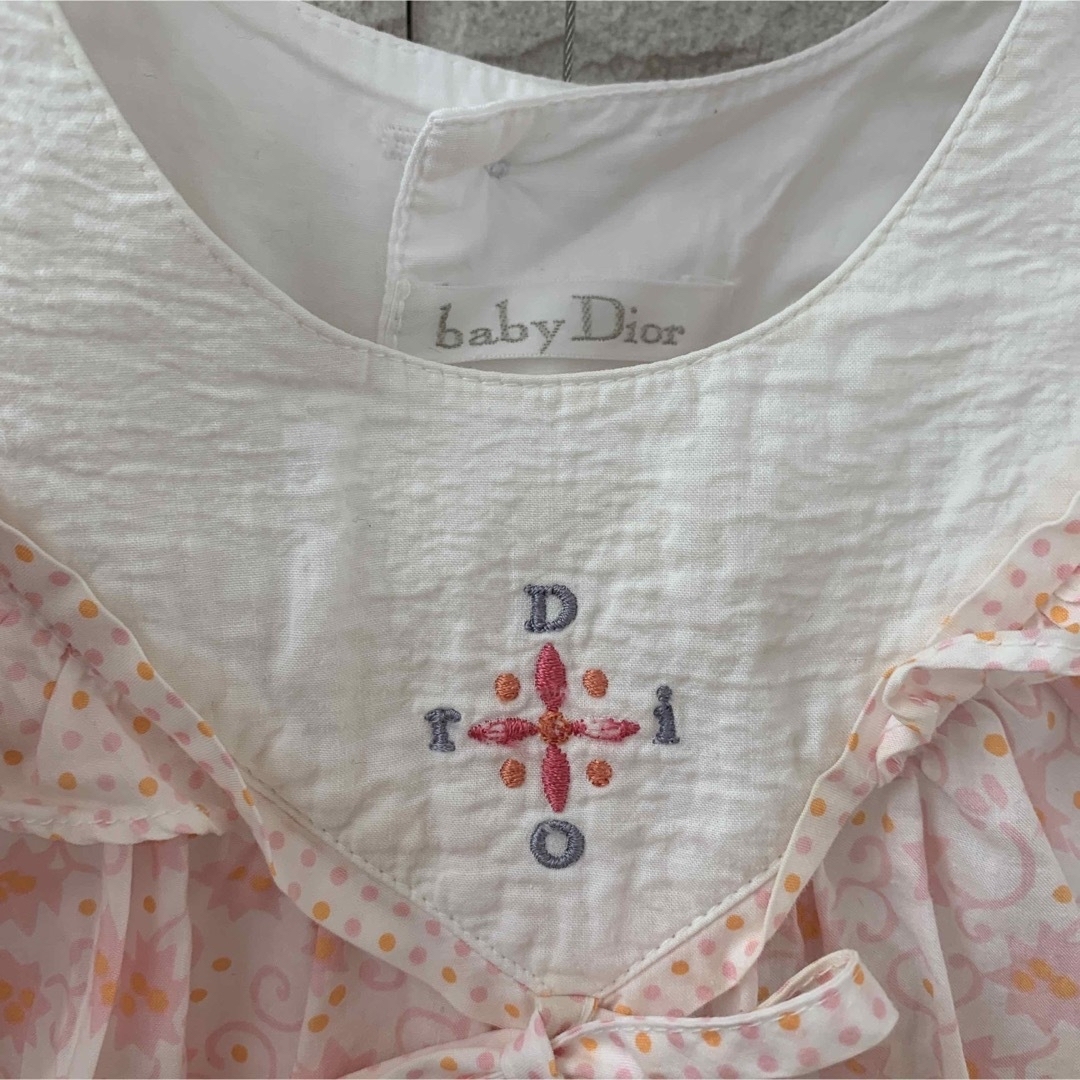 baby Dior(ベビーディオール)のベビーディオール　ワンピース  パンツ  セットアップ　90  女の子 キッズ/ベビー/マタニティのキッズ服女の子用(90cm~)(ワンピース)の商品写真