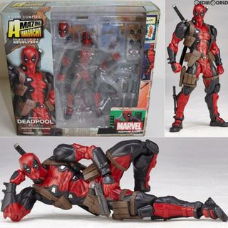 マーベル(MARVEL)のアメイジングヤマグチ No.001 DEAD POOL(デッドプール) マーベル・コミック 完成品 可動フィギュア 海洋堂(アメコミ)