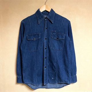 ブルーブルー(BLUE BLUE)のBLUE BLUE / ブルーブルー インディゴ デニムシャツ1 日本製 HRM(シャツ)