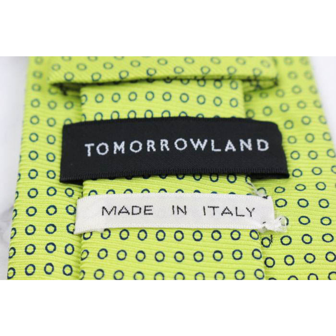 TOMORROWLAND(トゥモローランド)のトゥモローランド ブランド ネクタイ 総柄 ドット シルク イタリア製 PO  メンズ イエロー TOMORROWLAND メンズのファッション小物(ネクタイ)の商品写真