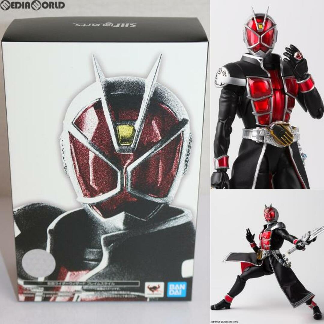 BANDAI(バンダイ)のS.H.Figuarts(フィギュアーツ) 真骨彫製法 仮面ライダーウィザード フレイムスタイル 完成品 可動フィギュア バンダイスピリッツ エンタメ/ホビーのフィギュア(特撮)の商品写真