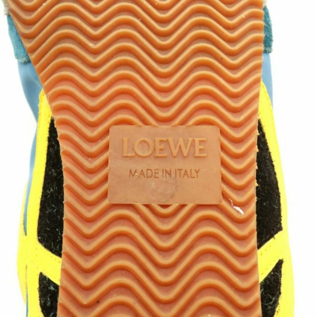 LOEWE(ロエベ)のロエベ バレエランナー スニーカー ローカット 40 25.5cm 青 黄色 レディースの靴/シューズ(スニーカー)の商品写真
