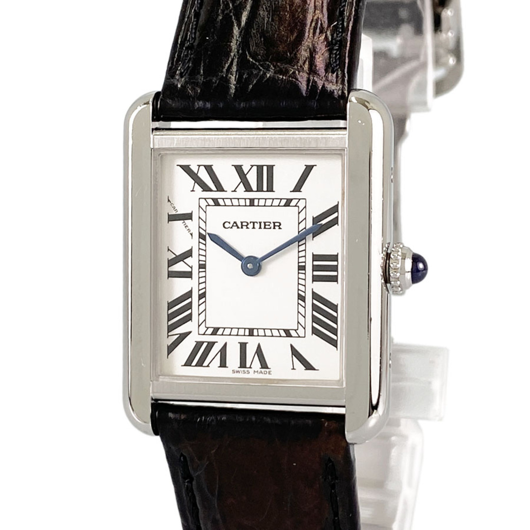 Cartier(カルティエ)のカルティエ タンク ソロ SM W1018255 レディース 腕時計 レディースのファッション小物(腕時計)の商品写真