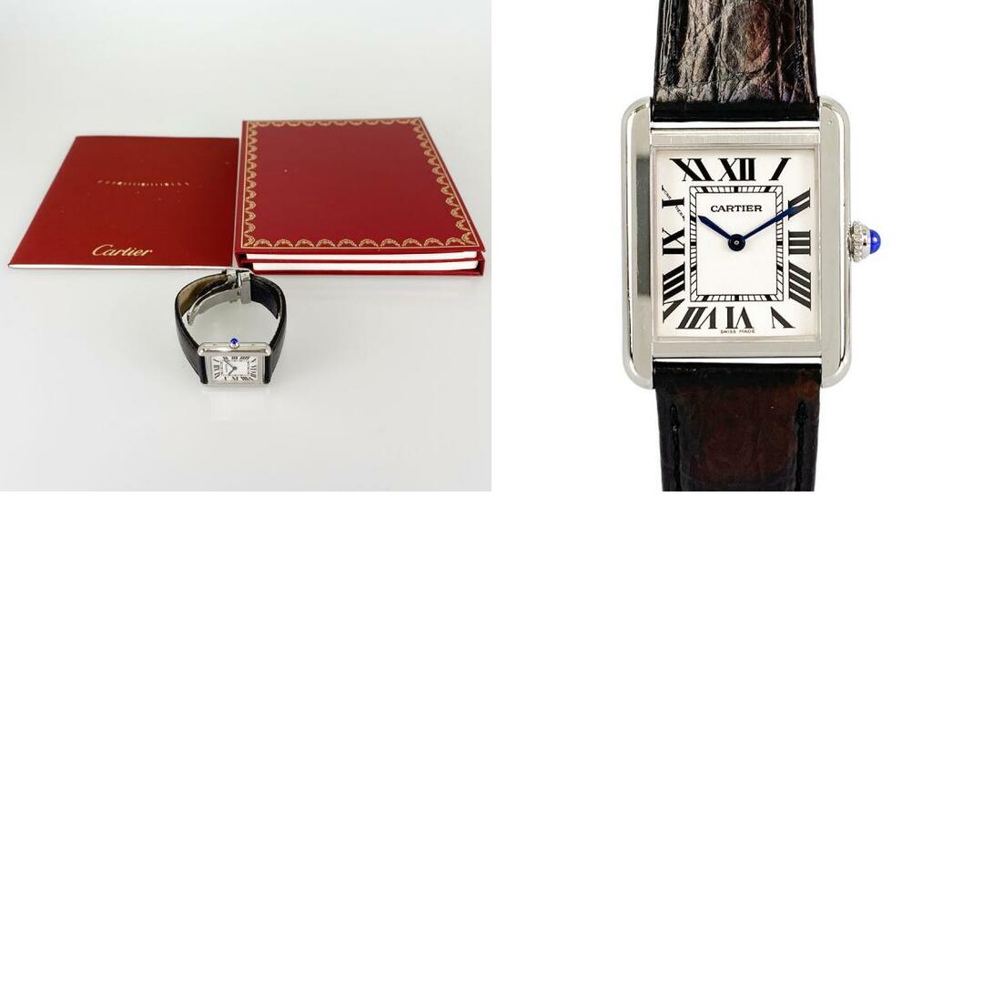 Cartier(カルティエ)のカルティエ タンク ソロ SM W1018255 レディース 腕時計 レディースのファッション小物(腕時計)の商品写真