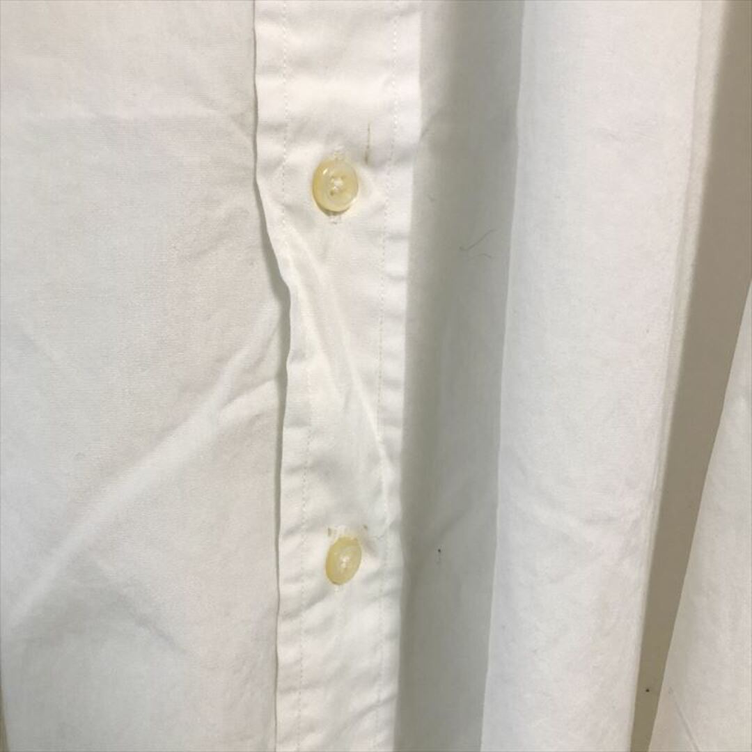 POLO RALPH LAUREN(ポロラルフローレン)の90s 古着 ポロラルフローレン 長袖シャツ 白シャツ ゆるダボ L  メンズのトップス(シャツ)の商品写真