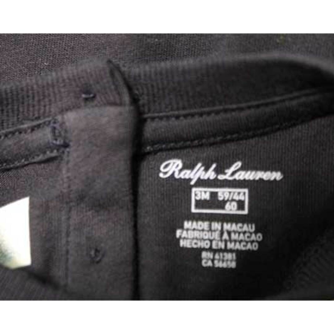 Ralph Lauren(ラルフローレン)の【夏物 新入荷!】〓ラルフローレン/Ralph Lauren〓60cm 半袖ワンピース 紺【中古】 子供服 キッズ kids ベビー baby  女の子  夏 onepi 415042 キッズ/ベビー/マタニティのベビー服(~85cm)(ワンピース)の商品写真