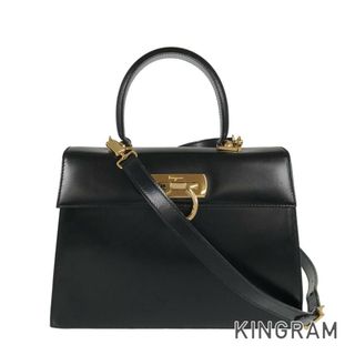 サルヴァトーレフェラガモ(Salvatore Ferragamo)のサルヴァトーレフェラガモ ガンチーニ ハンドバッグ(ハンドバッグ)