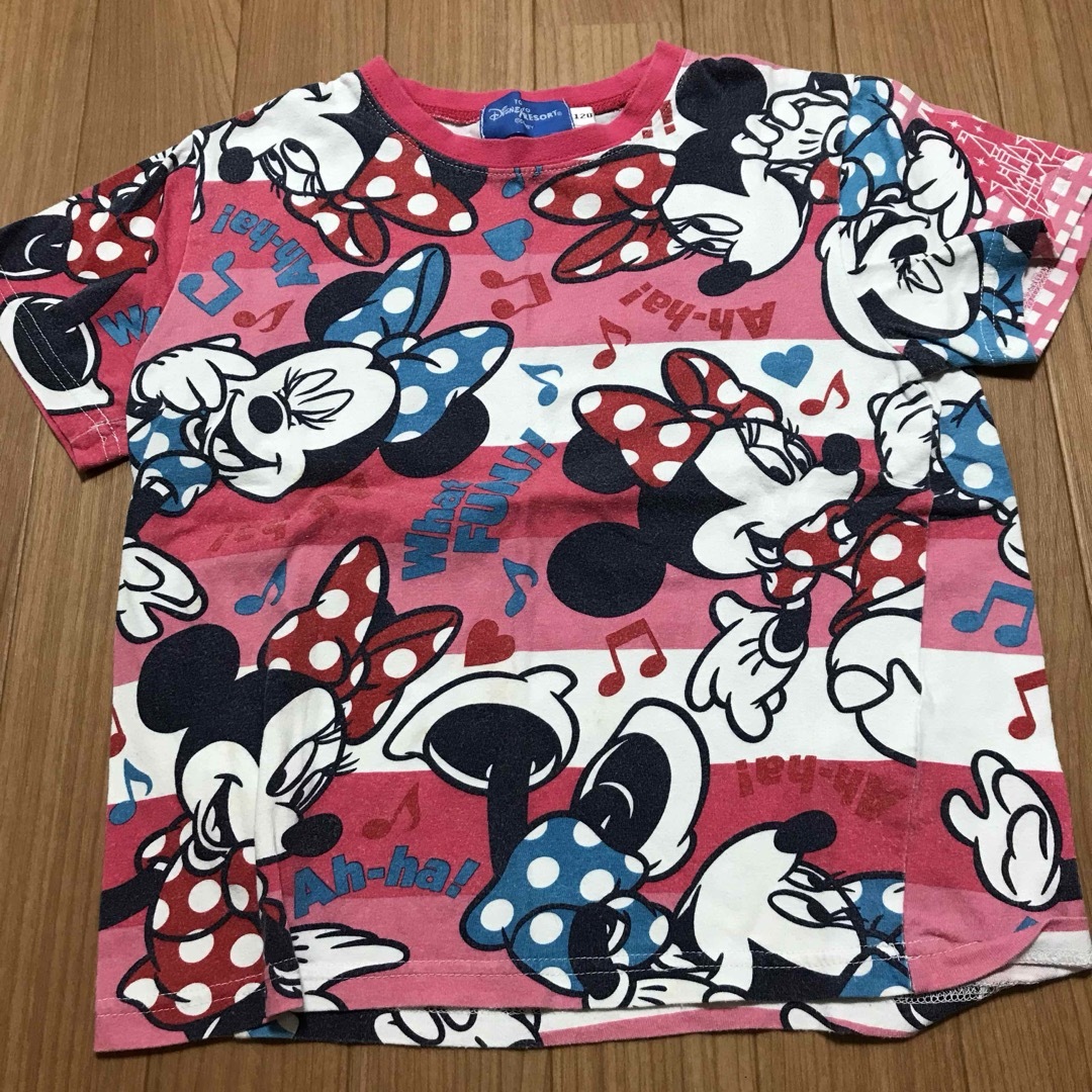 Disney(ディズニー)のディズニー Tシャツ 80 120 ランド シー キッズ/ベビー/マタニティのベビー服(~85cm)(Ｔシャツ)の商品写真