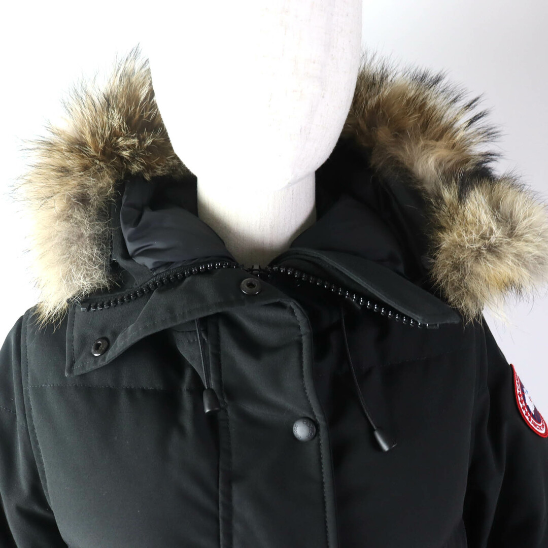 CANADA GOOSE(カナダグース)の美品△CANADA GOOSE カナダグース 2302JL MACKENZIE マッケンジー ファー・フード付 ダウンコート ブラック M カナダ製 国内正規品 レディース レディースのジャケット/アウター(ダウンコート)の商品写真