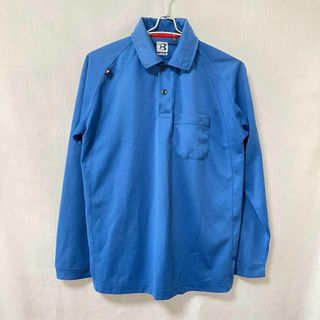 バートル(BURTLE)のBURTLE バートル メンズ カットソー 長袖 青 M ブルー 作業着(Tシャツ/カットソー(七分/長袖))