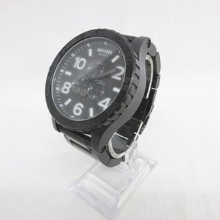 NIXON - NIXON THE 51-30 腕時計 クォーツ クロノグラフ 黒 ジャンク品