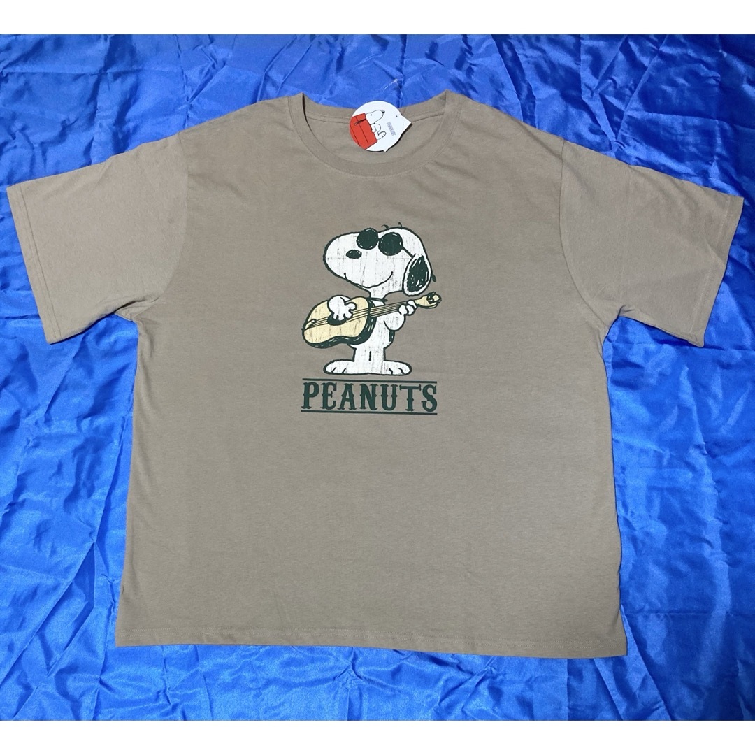 PEANUTS(ピーナッツ)のヴィンテージ風 スヌーピー 半袖Tシャツ メンズ大きいサイズ 5L(小さめ)  メンズのトップス(Tシャツ/カットソー(半袖/袖なし))の商品写真