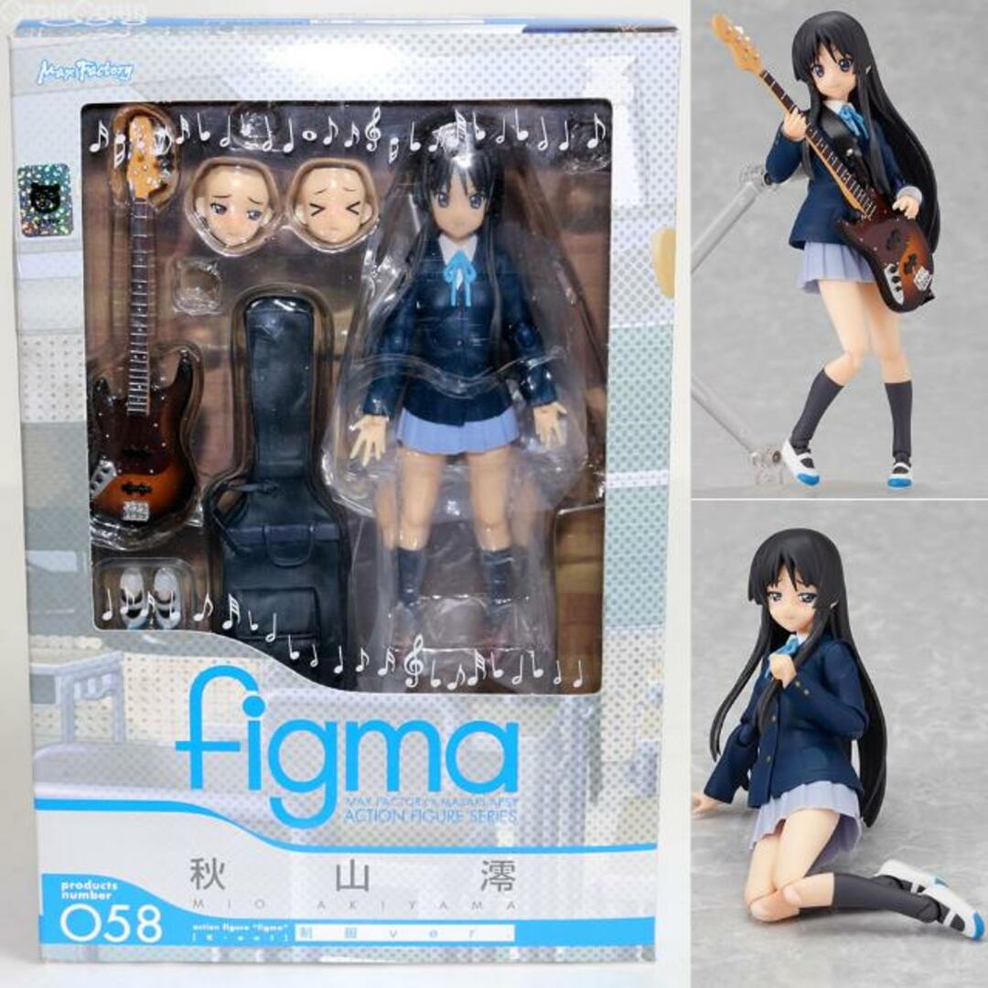 Max Factory(マックスファクトリー)のfigma(フィグマ) 058 秋山澪(あきやまみお) 制服ver. けいおん! 完成品 可動フィギュア マックスファクトリー エンタメ/ホビーのフィギュア(アニメ/ゲーム)の商品写真