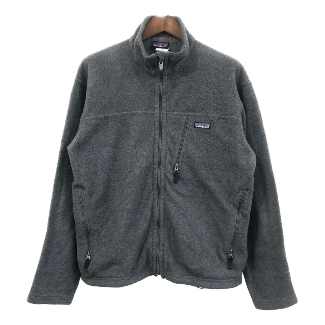 patagonia(パタゴニア)のpatagonia パタゴニア SYNCHILLA シンチラ フルジップ フリースジャケット アウトドア グレー (メンズ L) 中古 古着 Q6533 メンズのジャケット/アウター(その他)の商品写真