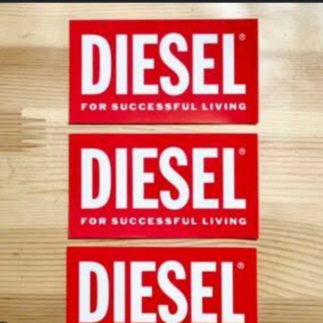 DIESEL(ディーゼル)のDIESEL　ステッカー エンタメ/ホビーのコレクション(ノベルティグッズ)の商品写真