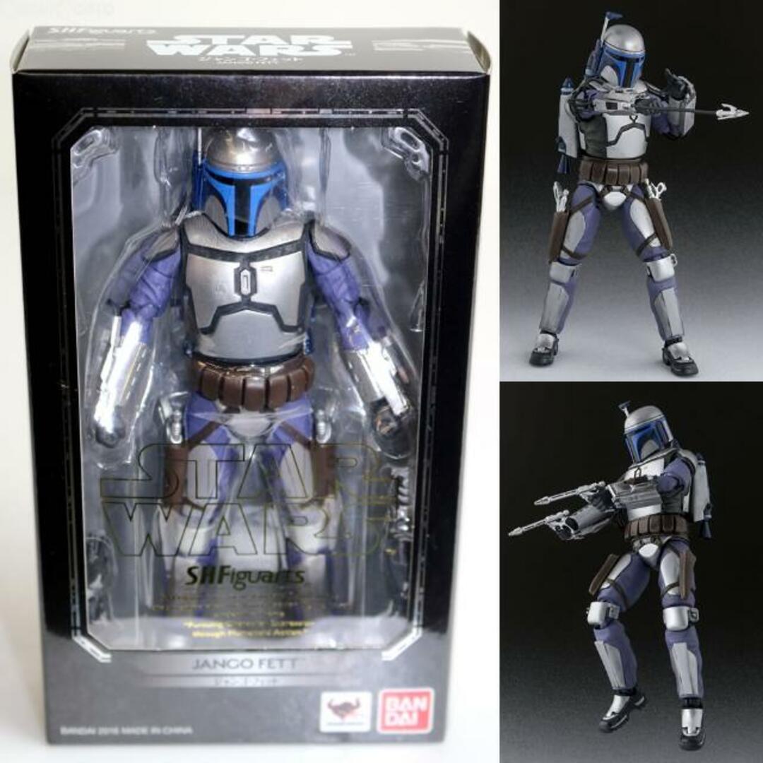 BANDAI(バンダイ)のS.H.Figuarts(フィギュアーツ) ジャンゴ・フェット スター・ウォーズ エピソード2/クローンの攻撃 完成品 可動フィギュア バンダイ エンタメ/ホビーのフィギュア(SF/ファンタジー/ホラー)の商品写真