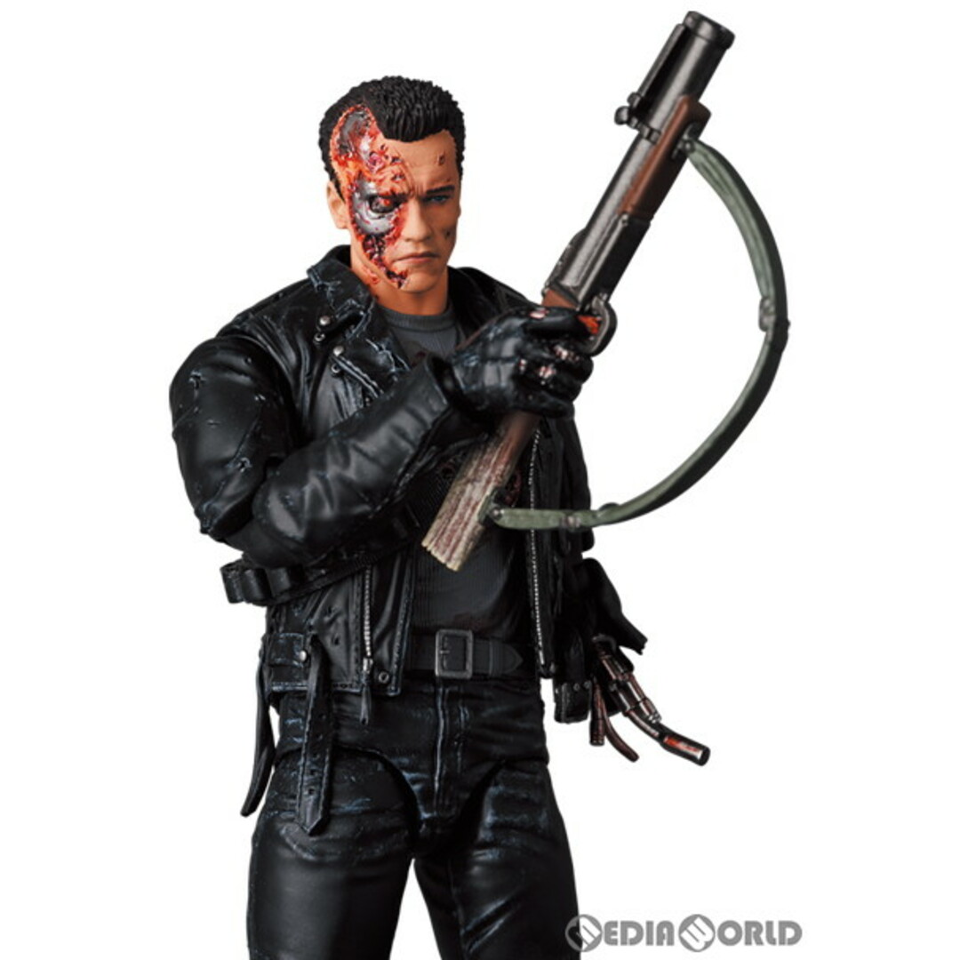 マフェックス No.191 MAFEX T-800(T2:BATTLE DAMAGE Ver.) ターミネーター2 完成品 可動フィギュア メディコム・トイ エンタメ/ホビーのフィギュア(SF/ファンタジー/ホラー)の商品写真