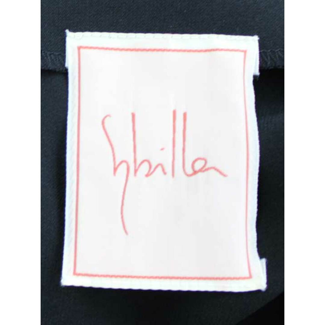 Sybilla(シビラ)の【春物新入荷】■Sybilla/シビラ■センタータックデザインドレス/五分袖/ロング丈 ブラック/黒 レディース M【中古】春夏 onepi 805042 レディースのワンピース(その他)の商品写真