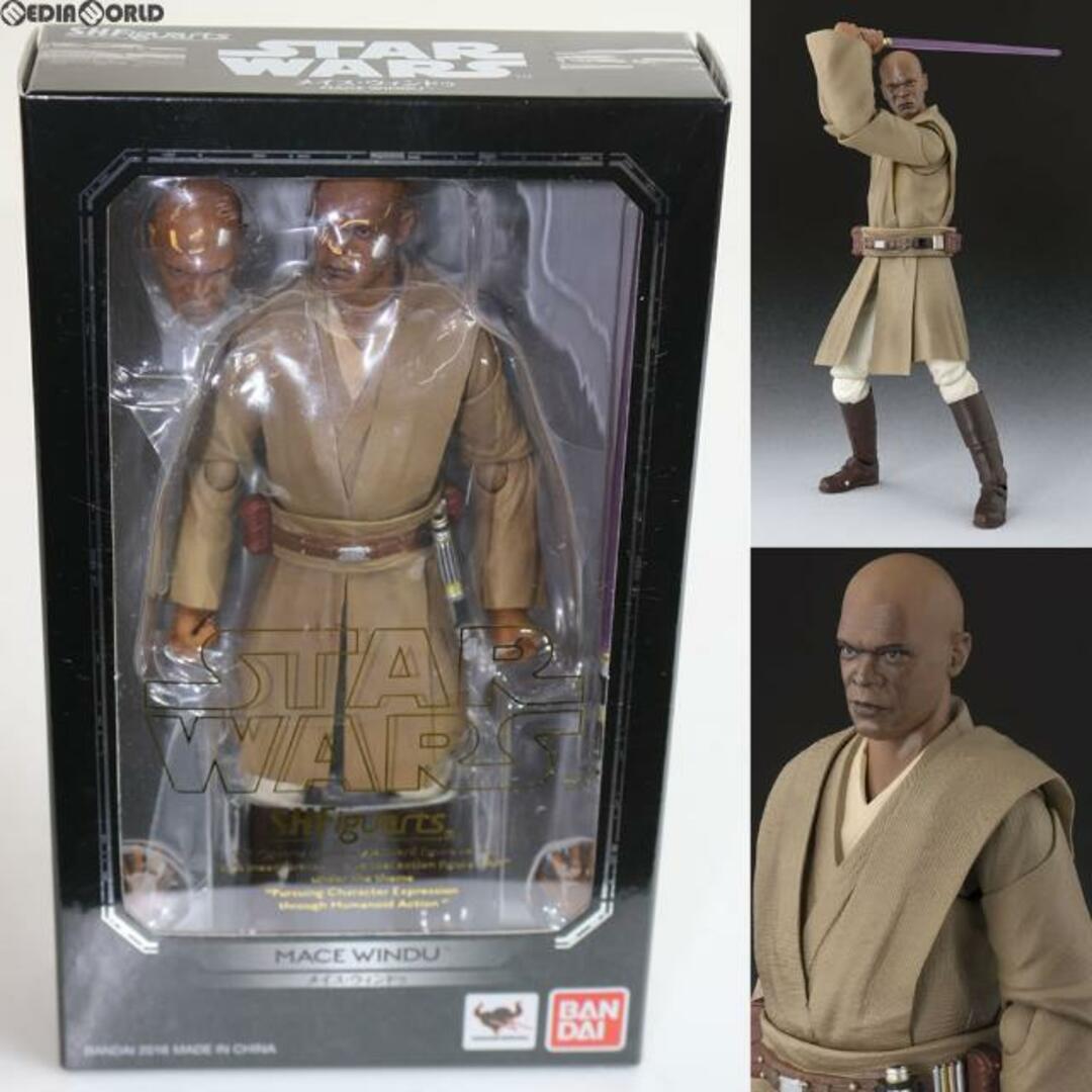 BANDAI(バンダイ)のS.H.Figuarts(フィギュアーツ) メイス・ウィンドゥ STAR WARS(スター・ウォーズ) 完成品 可動フィギュア バンダイ エンタメ/ホビーのフィギュア(SF/ファンタジー/ホラー)の商品写真