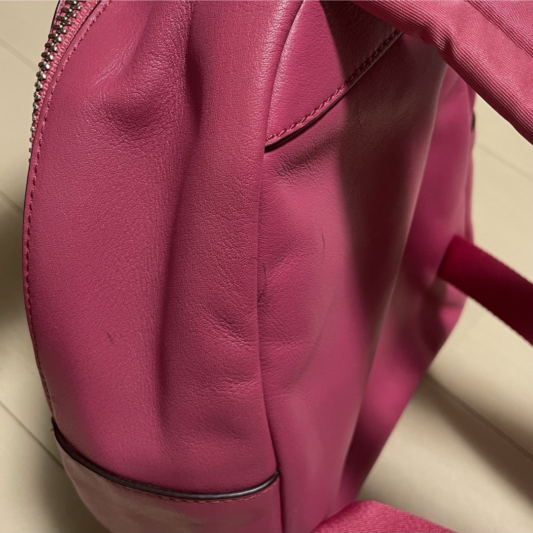 COACH - 本物 コーチ レザー切替 シグネチャー ミニ バック COACH - 本物 コーチ レザー切替 シグネチャー ミニ バック