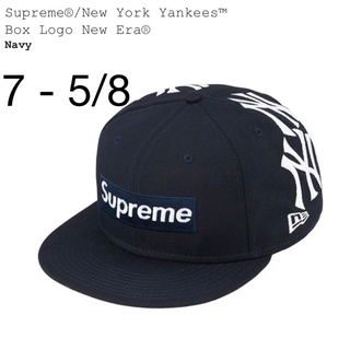 シュプリーム(Supreme)のSupreme Yankees Box Logo New Era Navy(キャップ)