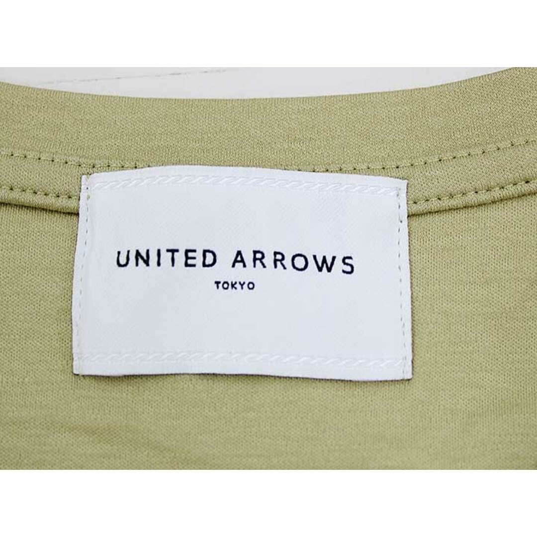 UNITED ARROWS(ユナイテッドアローズ)の【夏物 新入荷】『UNITED ARROWS/ユナイテッドアローズ』カットソーマキシワンピース/無地/半袖/ロング丈 ベージュ レディース 【中古】  夏 onepi 805042 レディースのワンピース(その他)の商品写真