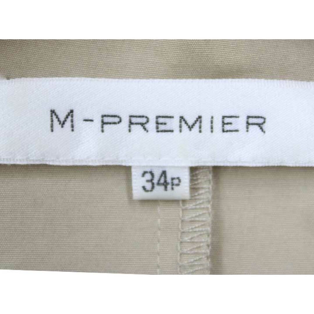 M-premier(エムプルミエ)の【夏物 新入荷】‡M-PREMIER/エムプルミエ‡シャツワンピース/半袖  ライトベージュ レディース 34P【中古】夏 onepi 115042 レディースのワンピース(その他)の商品写真