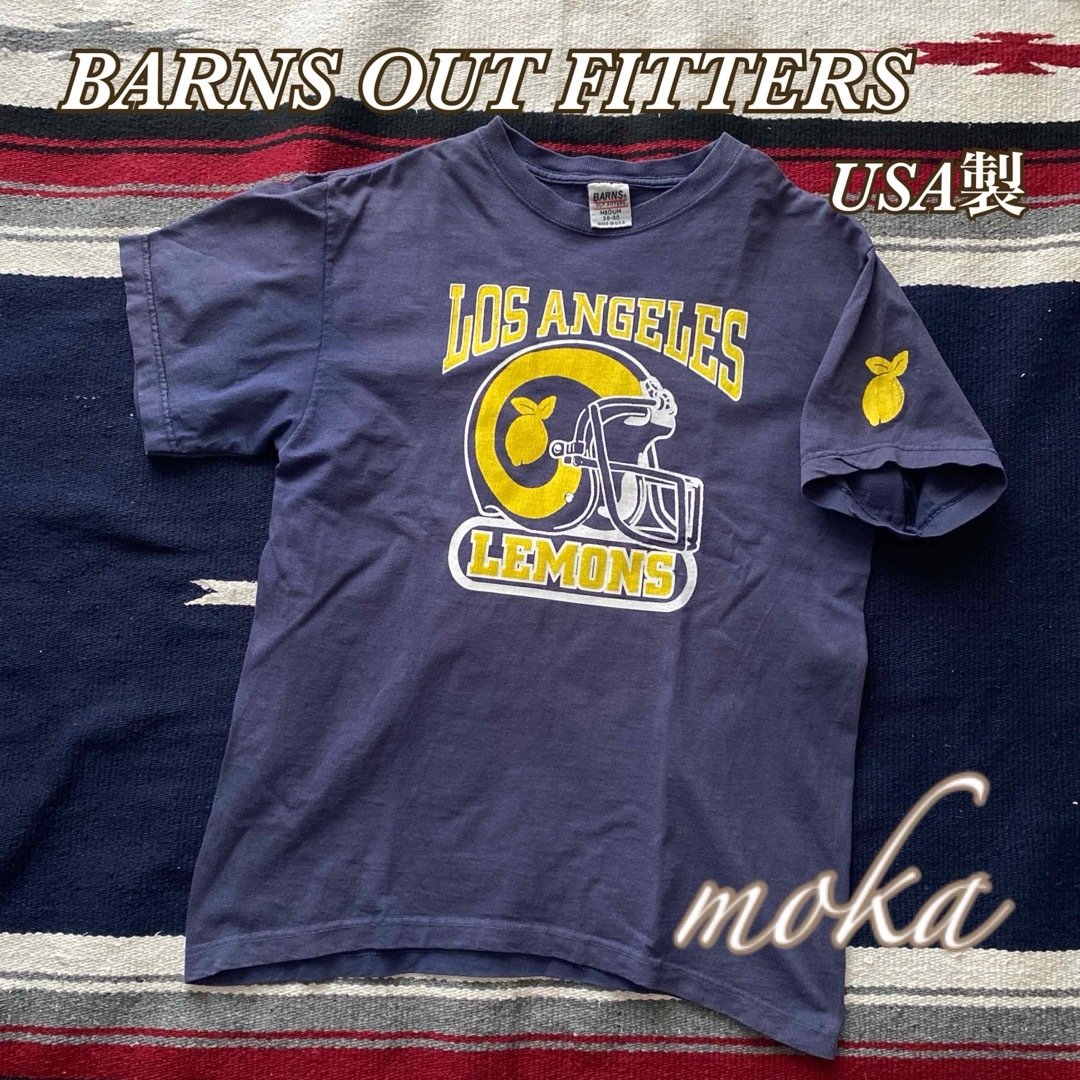 Barns OUTFITTERS(バーンズアウトフィッターズ)のBARNS OUT FITTERS バーンズ プリントTシャツ USA製 メンズのトップス(Tシャツ/カットソー(半袖/袖なし))の商品写真